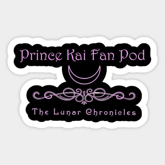 PKFP and TLC Symbol Sticker by Prince Kai Fan Pod: A Marissa Meyer Book Club Podcast